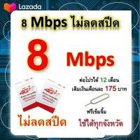 ซิมโปรเทพ 8  Mbps ไม่ลดสปีด เล่นไม่อั้น +โทรฟรีทุกเครือข่ายได้ แถมฟรีเข็มจิ้มซิม