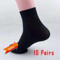 10 Pairs Lot Fashion Casual mans Business Bamboo Fiber thin Socks