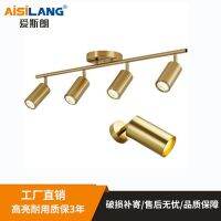 ┅  light luxury COB brass rail sitting room background wall store bar corridor local tyrants golden