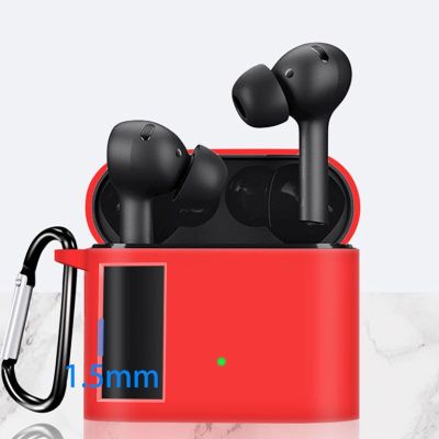 ”【；【-= Silicone Earphone Case For  Air 2 Pro Headphones Cases For  Mi True Wireless Earphones Air 2 Pro Cover With Keychain