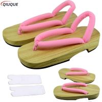 Anime Demon Slayer Kimetsu No Yaiba Cosplay Accessory Kamado Nezuko Cosplay Clogs Kimono Flip-flops Geta Slippers Shoes