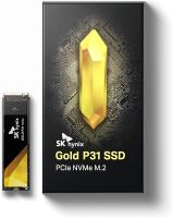 SK hynix Gold P31 500GB PCIe NVMe Gen3 M.2 2280 Internal SSD | Up to 3500MB/S | Compact M.2 SSD Form Factor SK hynix SSD | Internal Solid State Drive with 128-Layer NAND Flash