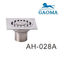 Gaoma?304 ~ตะแกรงกันกลิ่น ฝาท่อ floordrain（wiredrawing） ( 304 Stainless Steel ) ~AH-028A