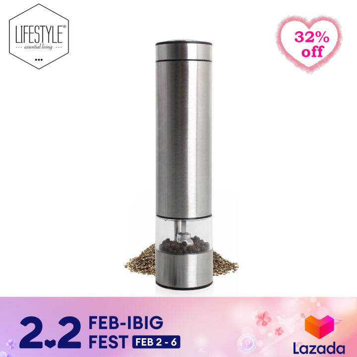 Lifestyle Electric Pepper Mill Lazada PH