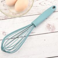 ❣❈❣ Practical Egg Beater Easy to Clean Silicone Egg Whisk Milk Mixing Stick Chef Aid Tool PP Handle Milk Beater Kitchen Gadget