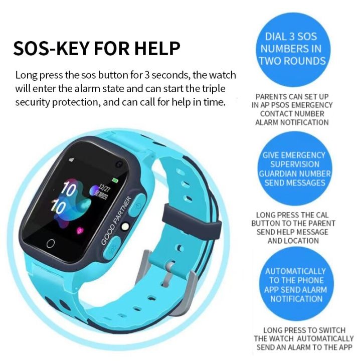 touch-screen-camera-phase-waterproof-five-and-six-generation-children-smart-positioning-phone-watch