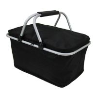 hot！【DT】✶  Oxford folding thermal insulation storage basket outdoor picnic bag auto parts interior trunk 46x28x24cm