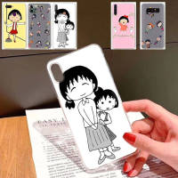 อ่อนนุ่ม TPU เคสโทรศัพท์ หรับ Samsung M02S F02S A02S A12 A02 M02 A51 A72 A21S Ultra A42 10 A52S A32 A52 A22 A11 A01 Note 20 A71 Plus Lite Protective เคสโทรศัพท์ Lb172 Sakura Momoko