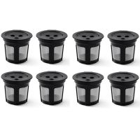 8 Pcs Reusable Coffee Filters, Compatible for Ninja Dual Brew Pro Coffee Ninja CFP301 CFP201 Ninja Coffee Accessories