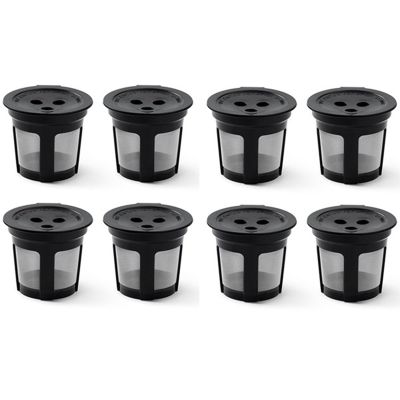 8 Pcs Reusable Coffee Filters, Compatible for Ninja Dual Brew Pro Coffee Ninja CFP301 CFP201 Ninja Coffee Accessories