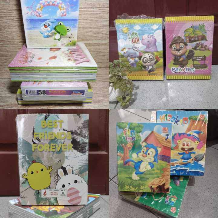 Buku Tulis Murah isi 10 buku 58 lembar berkualitas | Lazada Indonesia