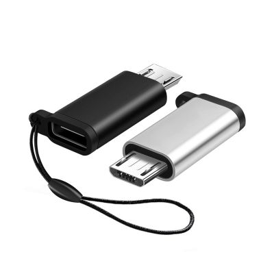 USB อะแดปเตอร์ Type-C เพื่อไมโคร USBตัวเมีย USB ตัวเมีย-ตัวผู้แปลงสำหรับ Samsung R สายข้อมูลอะแดปเตอร์ USB USBC