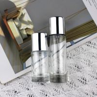 10pcs/lot 20ml/30ml Empty Refillable Glass Perfume Bottle Traveler Glass Spray Atomizer Transparent Parfume Bottle Round Travel Size Bottles Container