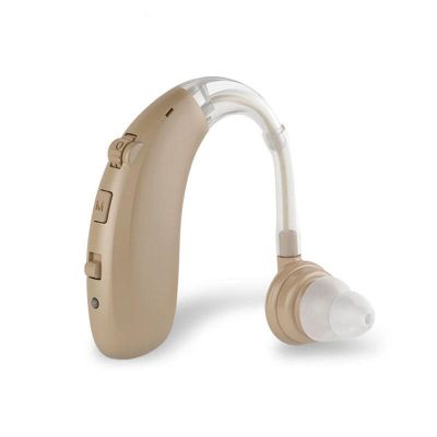 ZZOOI Best Hearing Aid Ear Sound Amplifier BTE Rechargeable Hearing Aids Adjustable Sound Hearing Amplifier for Elderly Hearing Loss