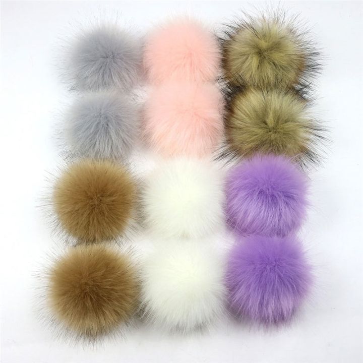 12pcs-8cm-false-hairball-hat-ball-fur-pompom-fake-fox-hat-ball-pom-pom-with-rubber-band-diy-handmade-clothing-hat-accessories
