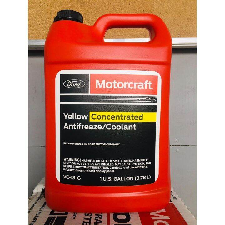 Ford Motorcraft Yellow Concentrated Antifreeze/Coolant Genuine Ford