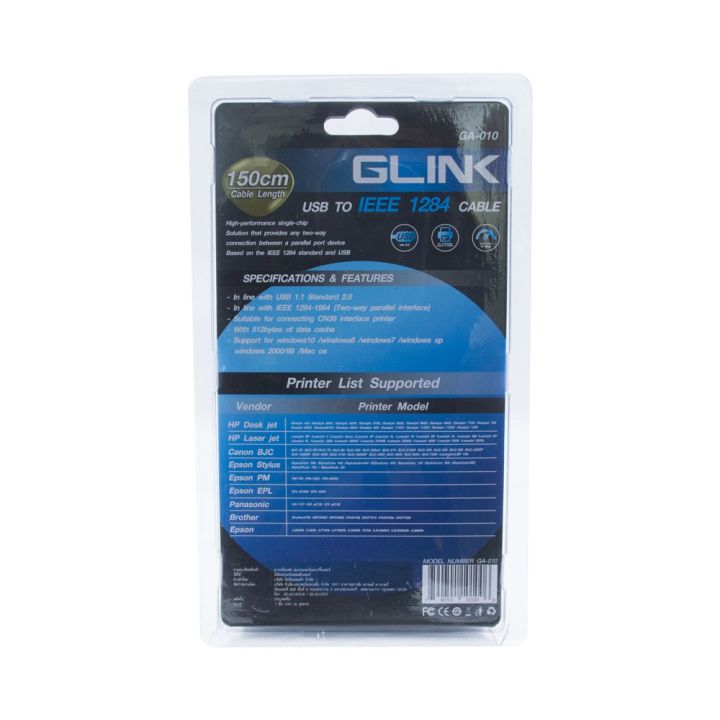 bestseller-อุปกรณ์คอม-ram-glink-ga-010-usb-to-ieee-1284-cable-อุปกรณ์ต่อพ่วง-ไอทีครบวงจร