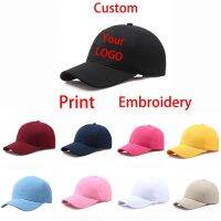 [hot]◐✸  1 Pcs Custom！Men Baseball Caps Color Plain Curved Hip-Hop Cap Cotton Hat Adjustable