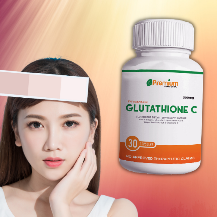 Whiter & Brighter Skin 1 Bottle Glutathione C Gluta C Dietary ...