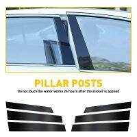 【YF】 6pcs/Set CRV 2007 2008 2009 2010 2011 Car Exterior Door Window Pillar Posts Cover Trim Accessories