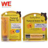 Country &amp; Stream Natural Honey Lip HM ลิปบาล์มน้ำผึ้ง ลิปเซรั่มบำรุงริมฝีปาก ชุ่มชื้นยาวนาน ลิปบาล์มญี่ปุ่น