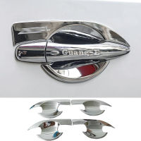 Car Body Styling Detector Frame Panel Lamp Trim ABS Chrome Door Bowl Armrest Handrail For Nissan Patrol 2017 2018 2019 2020