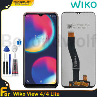 Beyondwolf หน้าจอเดิมสำหรับ Wiko View4/View4 Lite หน้าจอสัมผัส LCD หน้าจอ LCD แสดงสำหรับ Wiko View4 View4 Lite จอสำรอง