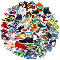 50 Tide Sneaker Graffiti Stickers Luggage Scooter Electric Car Cross-border Water Cup Waterproof Stickers Stickers