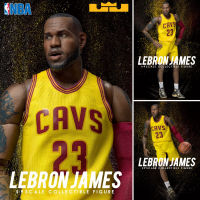 โมเดล ฟิกม่า NBA จาก Basketball Players นักบาส LeBron Raymone James Sr เลอบรอน เรย์โมน เจมส์ ซีเนียร์ บาสเก็ตบอล ทีมบาสเกตบอล Cleveland Cavaliers คลีฟแลนด์ คาวาเลียร์ King James คิงเจมส์ Ver Figma Complete Figure Action Model Anime Cartoon การ์ตูน