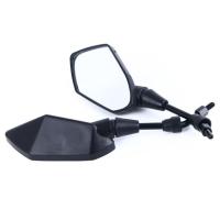 2Pcs/Pair Motorcycle Mirror Scooter E-Bike Rearview Mirrors Electrombile ATV Back Side Convex Mirror 8mm 10mm Universal