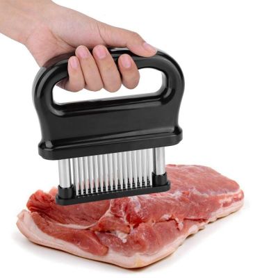 48 Blades Needle Meat Tenderizer Stainless Steel Durable Meat Beef Steak Mallet Meat Needle Prongs Kitchen Cooking Accessories