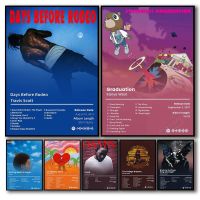 2023 ♛○№ Music Album Star Hot Album Kanye West Poster Hip Hop Rap Posters Canvas Painting Art Home For Living Room Wall Decor Picture