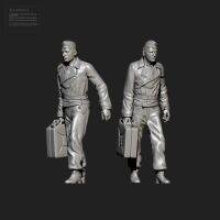 1/35 50mm Resin Soldier model kits figure colorless and self-assembled TD-4284-3