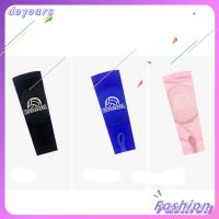 DOYOURS 1 Pair ไนลอนทำจากไนลอน ที่พยุงข้อศอก อีลาสติก สีดำสีขาวสีฟ้าสีชมพู แขนเสื้อแขน อุปกรณ์เสริมเสริม ระบายอากาศได้ระบายอากาศ ที่รองแขน กีฬายิม