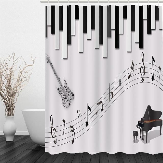 top-quality-3d-shower-curtain-musical-note-pattern-waterproof-multi-size-douchegordijn-polyester-bathroom-decor-with-12-hooks