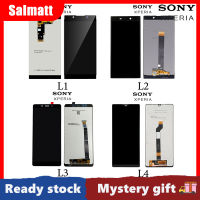 Salmatt จอแอลซีดีไอพีเอซดั้งเดิมสำหรับ Sony Xperia L1 L2 L3 L4แผงสัมผัสหน้าจอ LCD หน้าจอดิจิตอลแทนการประกอบสำหรับ L2 L3 L4