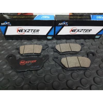 ( โปรโมชั่น++) คุ้มค่า ผ้าเบรคหน้า NEXZTER สำหรับ AEROX / N MAX / LEXI / Q BIX / ECITER/ GRAND FILANO / GT125 / ราคาสุดคุ้ม ปั้ ม เบรค มอ ไซ ค์ ปั้ ม เบรค มอ ไซ ค์ แต่ง เบรค มือ มอ ไซ ค์ ผ้า เบรค มอ ไซ ค์