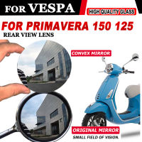 Untuk Vespa Sprint Primavera 125 150 Aksesori Motosikal กระจกนูน Meningkatkan Cermin Spion วิสัยทัศน์กระจกด้านข้าง