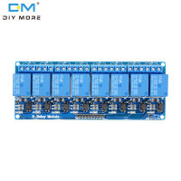 diymore 12 โวลต์ 8 ช่อง Optokoppler รีเลย์โมดูลสำหรับ Arduino AVR PIC DSP ARM MSP430 TTL ตรรกะ