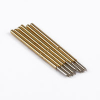 Pogo Pin Spring Test Probe 100 PCS Test Pin สำหรับแผ่นทดสอบ PCB