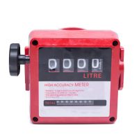 2021 NEW HOT SALE High Accuracy Fuel Diesel Flow Meter Mechanical Diesel Counter Aluminum 4-Digit Oil Transfer Meter