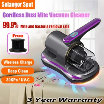 Vacuum Mite Remover Cordless UV Vacuum Cleaner, Upgraded Handheld