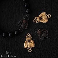 Leila Amulets แมงวันคำ กำไรทอง (พร้อมกำไลหินฟรีตามรูป)