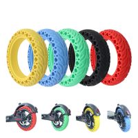 【YF】♕▣  8.5 inch tyre Electric Shock Absorber Damping red Tyre Durable Rubber Tire M365 pro