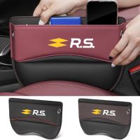 【LZ】♈✎✹  Carro Assento Organizador Fenda Caixa De Armazenamento Acessórios Do Carro De Couro De Camurça Renault Linha RS Clio Megane Scenic Laguna