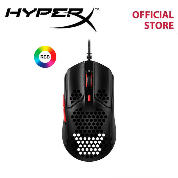 HyperX Pulsefire Haste Wired Gaming Mouse Black/Red (4P5E3AA) Lazada PH