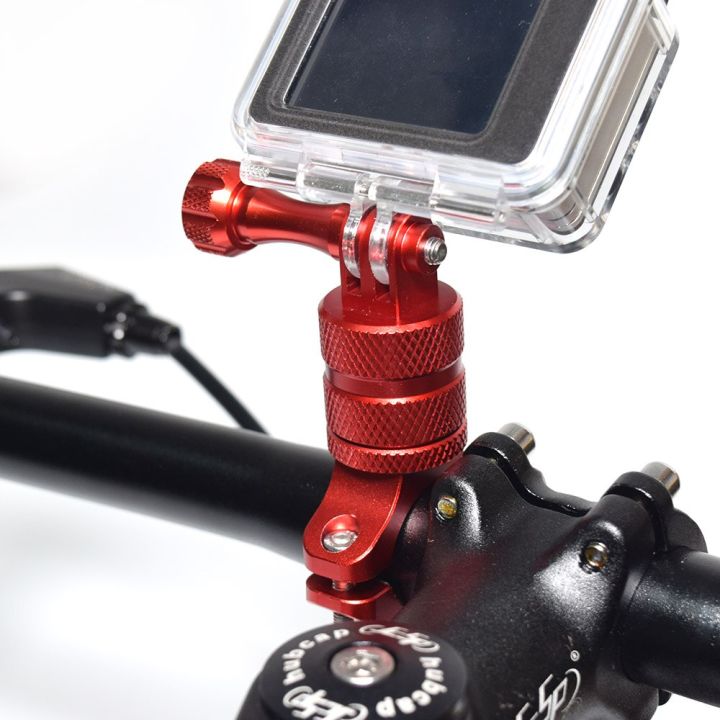 อะลูมินัมอัลลอยกล้องกีฬาคลิปหนีบจักรยาน-gopro-คลิปหนีบสายเคเบิล360องศา-สกรูสำหรับขี่จักรยาน-gopro-hero6-5-4-3-miccgin