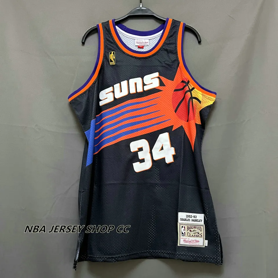Men's Phoenix Suns Charles Barkley Mitchell & Ness Black 1992-93 Hardwood  Classics Swingman Jersey