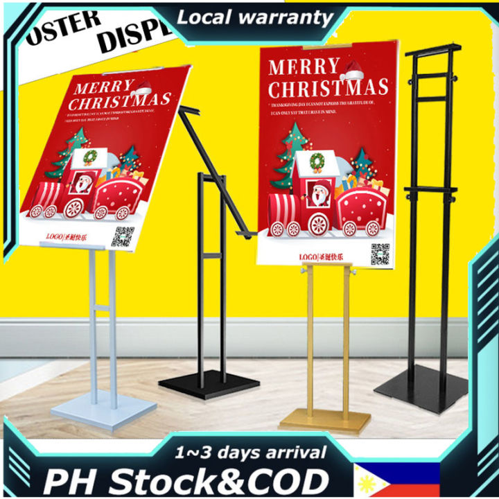 Advertise KT board Holder Pedestal Sign Baner Stand Swivel Sign Display ...