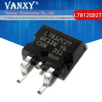 10ชิ้น L7812CD2T TO-263 L7812 7812 TO263 L7812C2T 12โวลต์ SMD สามขั้ว Regulator ใหม่เดิม